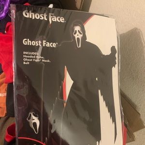 New ghost face scream costume
